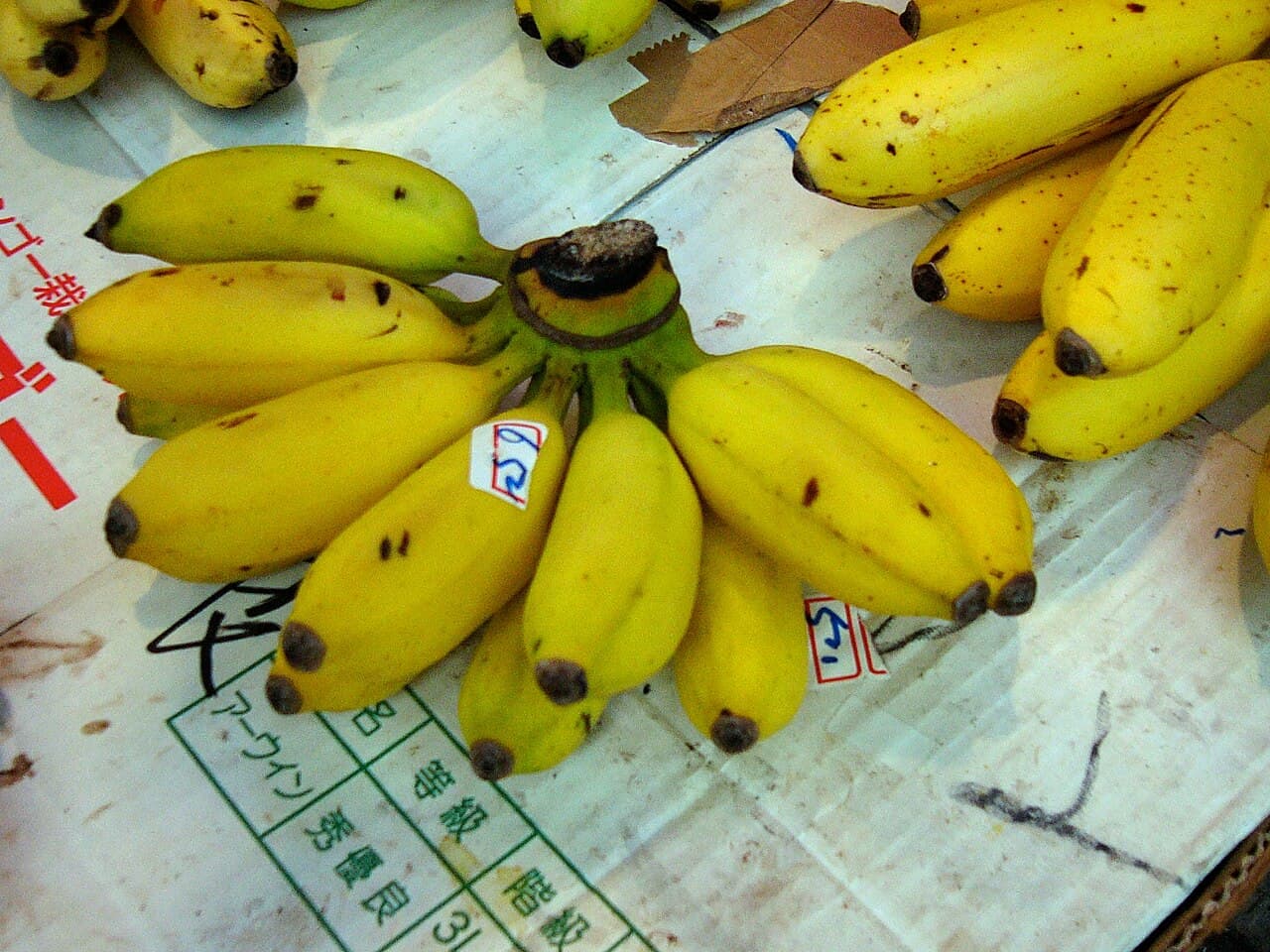 Okinawan shima banana, a local plant-based ingredient