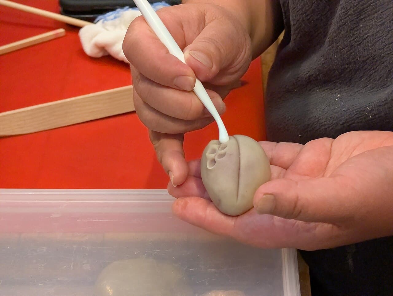 Mihashi Ueno — 蜜豆——寒天冻配红豆沙与黑糖蜜